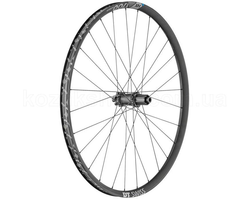 Колесо заднее DT Swiss HX 1700 Spline 275 IS-6 bolt 30 12/148 Shimano Steel