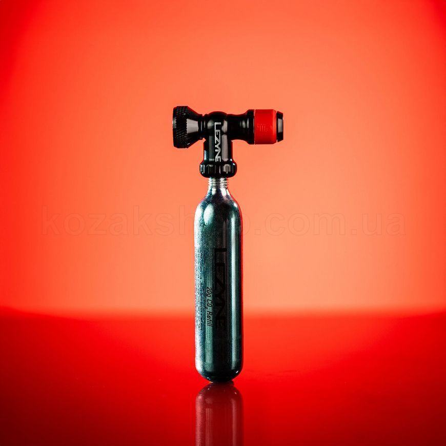 Насос CO2 Lezyne CLIK DRIVE CO2 WITH 20G CARTRIDGE