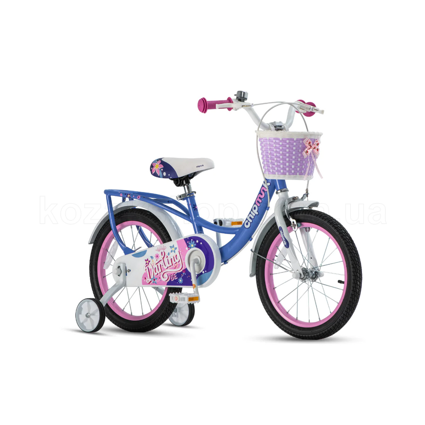 Дитячий велосипед RoyalBaby Chipmunk Darling 16", синій