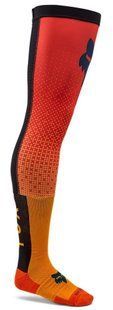 Мото носки FOX FLEXAIR Knee Brace Sock - FRACTURE [Tangerine], M