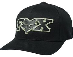 Кепка FOX ELLIPSOID FLEXFIT HAT [BLACK GREEN], L/XL