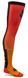 Мото носки FOX FLEXAIR Knee Brace Sock - FRACTURE [Tangerine], M