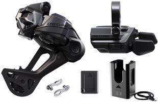Апгрейд кит групсет Shimano Deore Di2 M6250, RD-M6250-SGS + SW-M6250-R (переключатель, манетка Clamp)