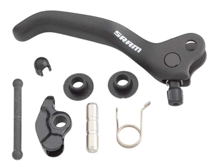 Рычаг тормозной ручки SRAM DISC BRAKE LEVER BLADE KIT - ALUMINUM GLOSS BLACK (INCLUDES BLADE, PIN, REACH KNOB, CAM, PUSHROD & BUSHINGS) - G2 RS (11.5018.053.004)