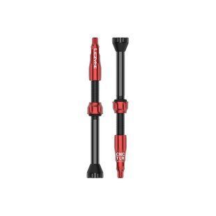 Ніпель Lezyne CNC TLR VALVE 60 мм - 2 шт [Red]