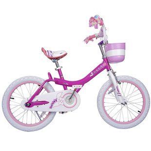 Дитячий велосипед RoyalBaby Jenny & Bunny 14", OFFICIAL UA, рожевий
