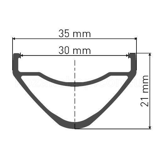 Колесо заднее DT Swiss HX 1700 Spline 29 IS-6 bolt 30 12/148 Shimano Steel