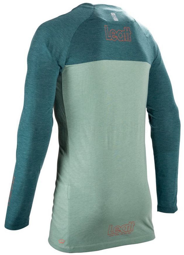Вело джерси LEATT MTB 2.0 Gravity Jersey LS [Teal], M