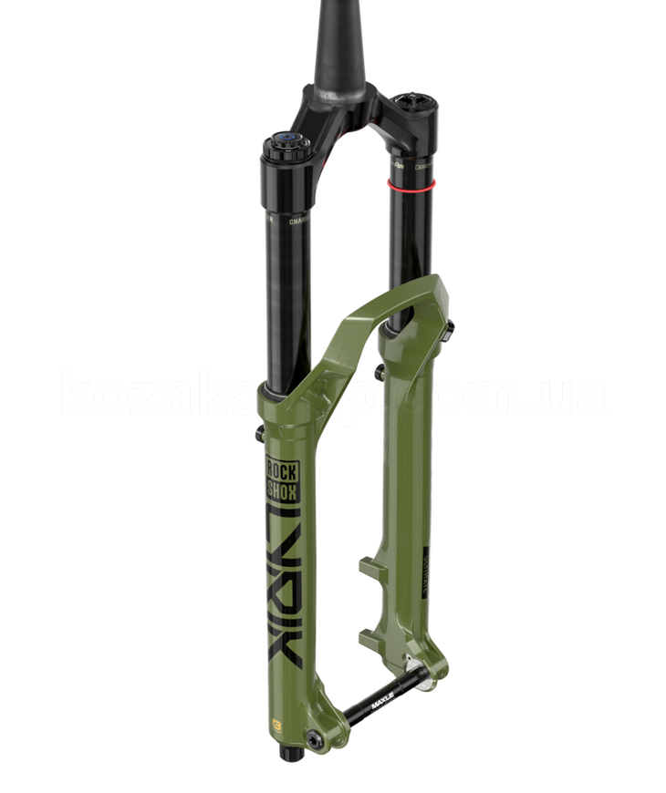 Вилка RockShox Lyrik Ultimate CHARGER 3.1 RC2 - Crown 29" Boost&trade; 15x110 160mm Green Alum Str Tpr 44offset Debonair+ (includes Bolt On Fender,2 Btm Tokens, Star nut, Maxle Stealth) D2
