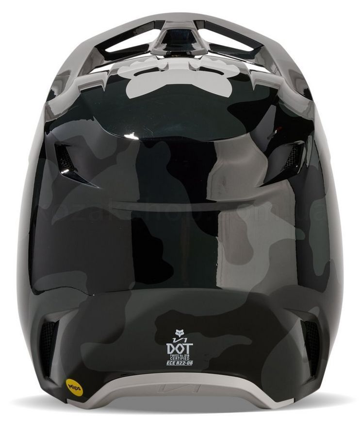Мотошолом FOX V1 Helmet - BNKR [Black], L