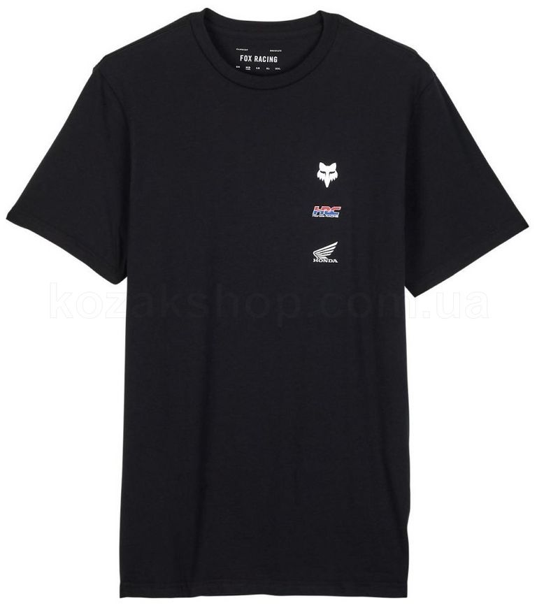 Футболка FOX X HONDA II PREMIUM TEE [Black], M