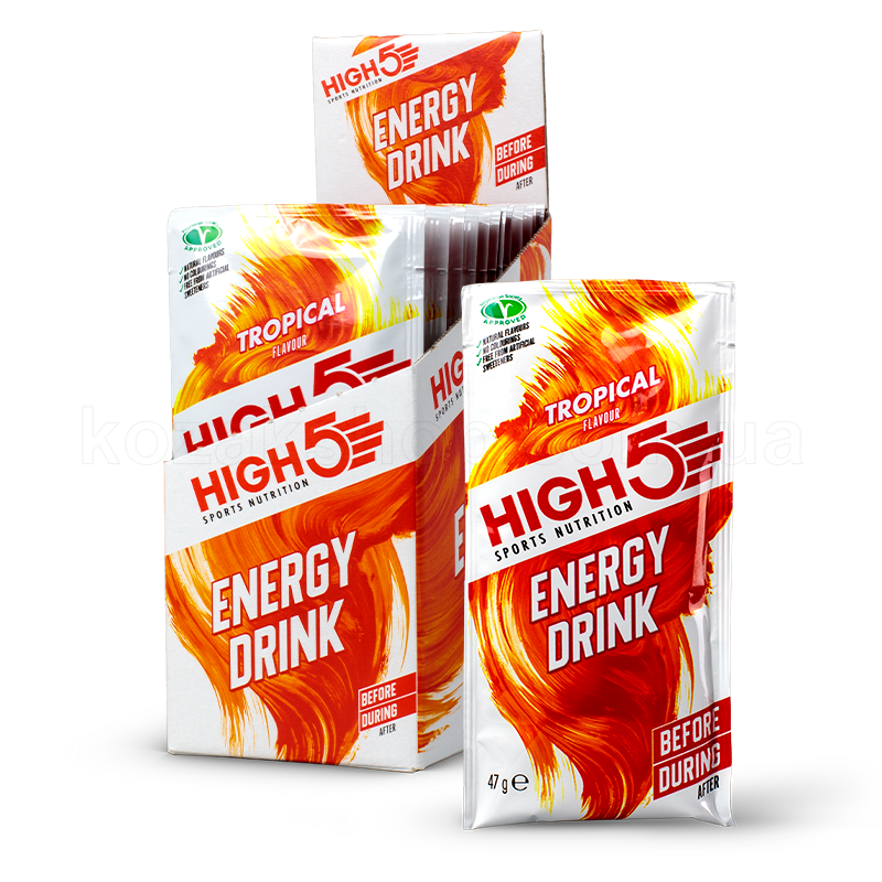 Напій Energy Drink - Тропічні фрукти (Упаковка 12шт)