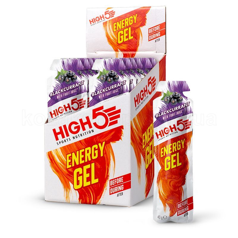 Гель Energy Gel - Черная смородина (Упаковка 20x40g)