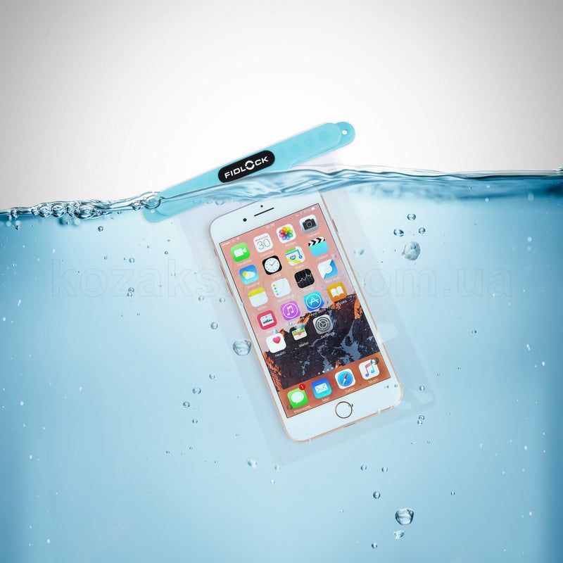 Гермочохол для смартфона FIDLOCK dry bag medi (S - 111x179 мм) [transparent]