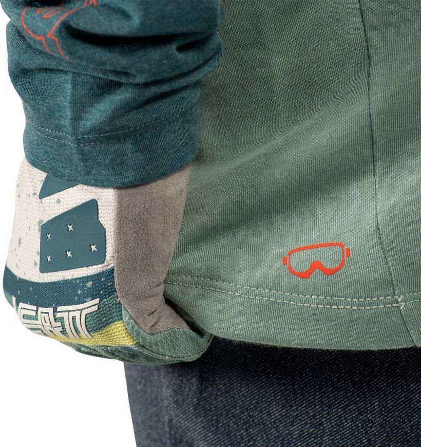 Вело джерси LEATT MTB 2.0 Gravity Jersey LS [Teal], M