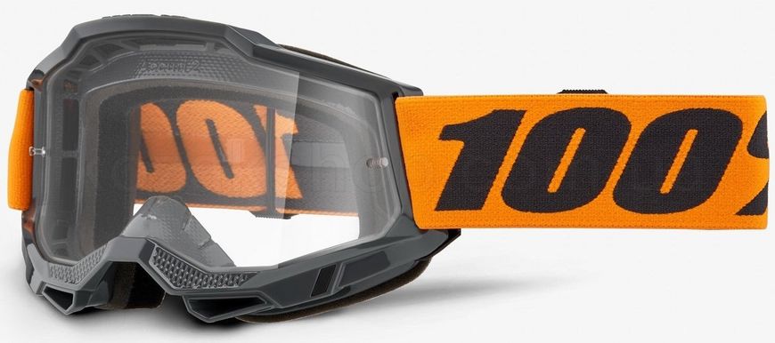 Маска Ride 100% ACCURI 2 Goggle Orange - Clear Lens, Clear Lens