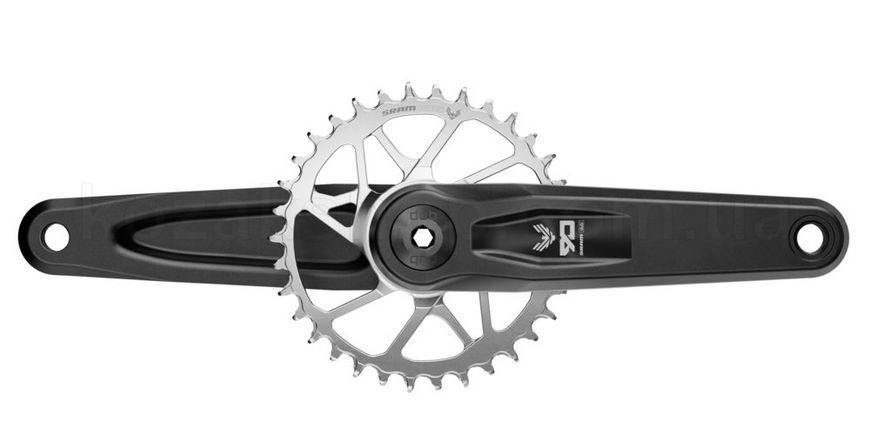Шатуни SRAM Eagle 90 170mm 32t Steel Black 2-guards T-Type CL55 DUB MTB Wide Q174 (BB and BB DUB spacers are not included) A1