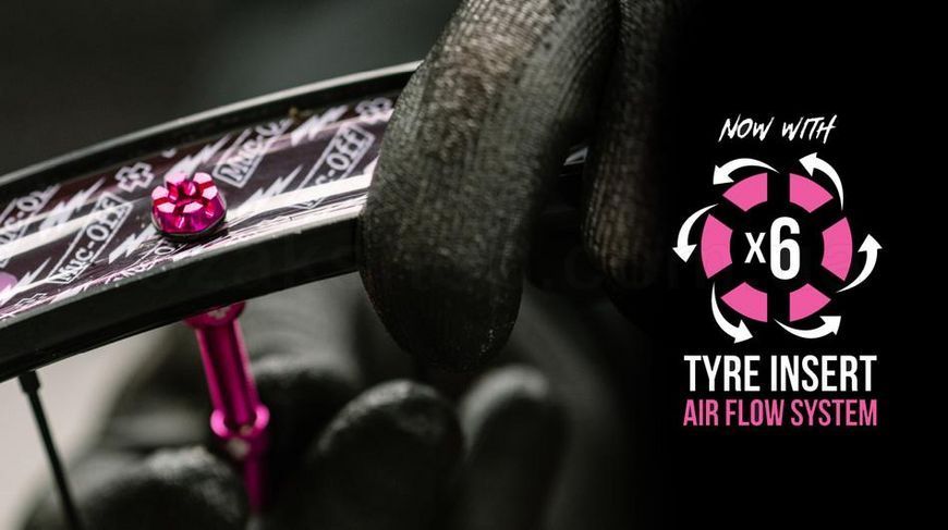 Ніпель Muc-Off Tubeless Valves V2 80 мм - 2 шт [Black]