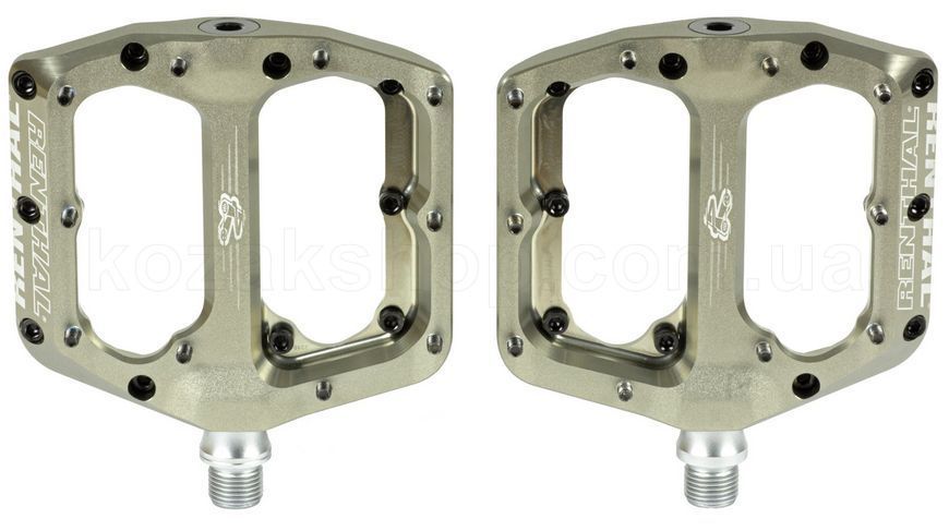 Педалі Renthal Revo-F Flat Pedal [AluGold]