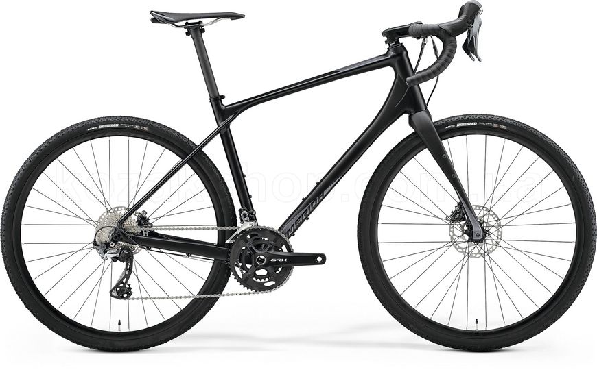 Велосипед MERIDA SILEX 700, L(53), [2022], MATT BLACK(GLOSSY ANTHRACITE)