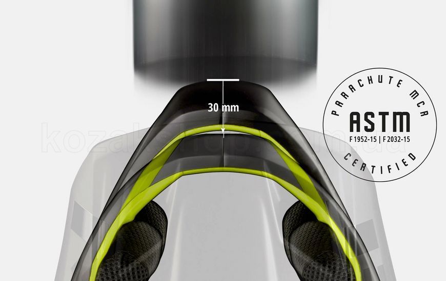 Шлем MET Parachute MCR MIPS CE White Iridescent | Matt S (52-56 см)