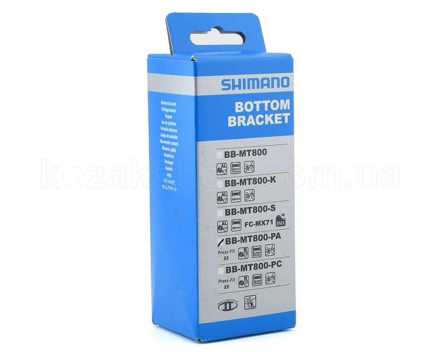 Каретка Shimano BB-MT800-PA, PressFit BB92, Hollowtech II