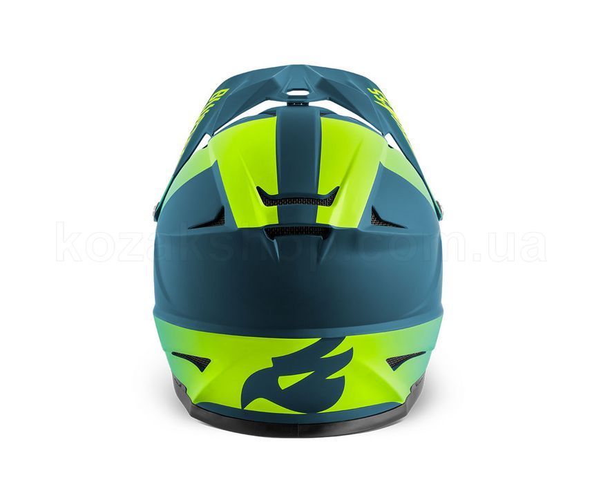 Шлем Bluegrass Intox Petrol Blue Fluo Yellow | Matt, S (54-56 см)