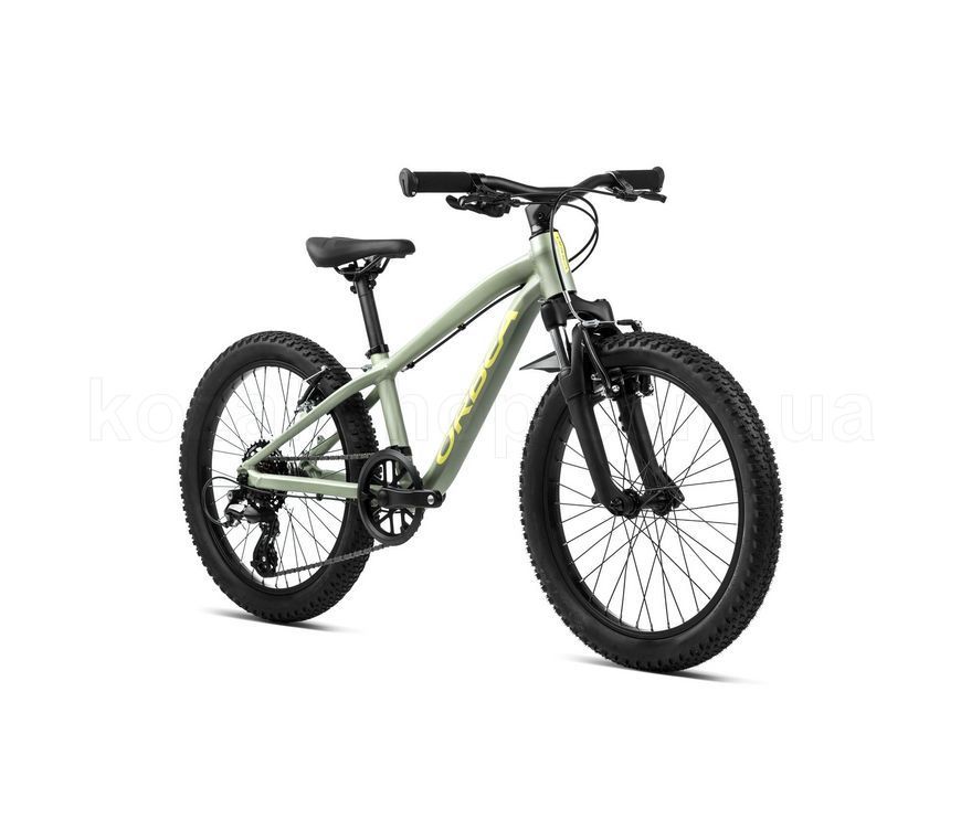 Детский велосипед ORBEA MX 20 XC [Metallic Green Artichoke (Matt) - Yellow (Matt)]