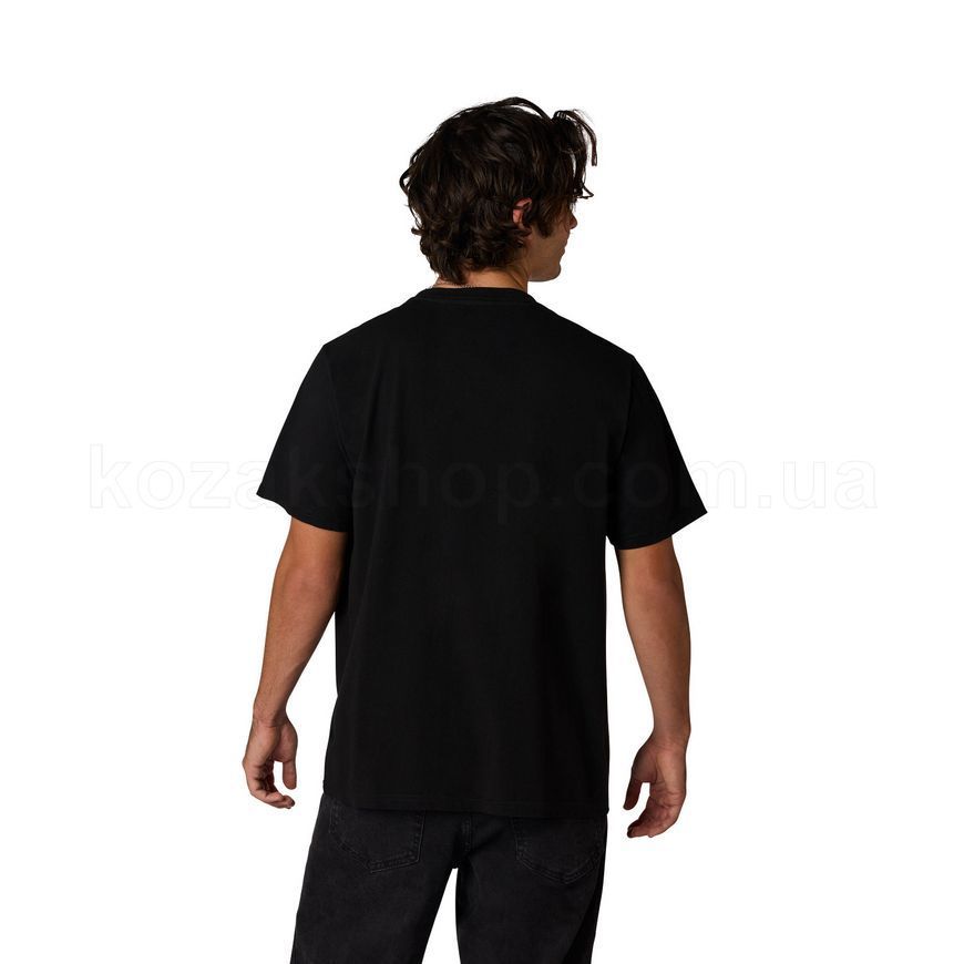 Футболка FOX Short Sleeve Tee - FUEL [Black], M