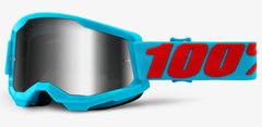 Маска 100% STRATA 2 Goggle Summit - Mirror Silver Lens, Mirror Lens