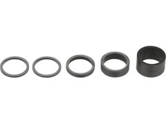 Проставки рульової колонки RockShox UD Carbon, Gloss Black Logo (2.5mm x 2, 5mm x 1, 10mm x 1, 20mm x 1) (00.4318.036.000)
