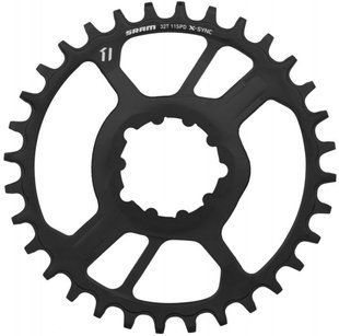 Зірка SRAM X-Sync Steel 32T Direct Mount 3mm Offset Steel 3.5mm Black 11sp