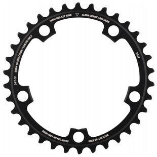 Зірка SRAM Chain Ring Road Red X-Glide R 34T Yaw S1 110 BCD Alum 3mm BlastBlack (50-34)