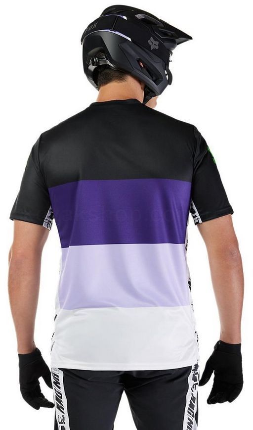 Вело джерси FOX RANGER SS Jersey - GRID [Black], M