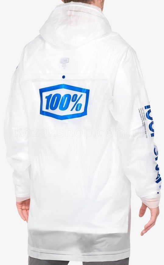 Дощовик Ride 100% TORRENT Raincoat [Clear], M