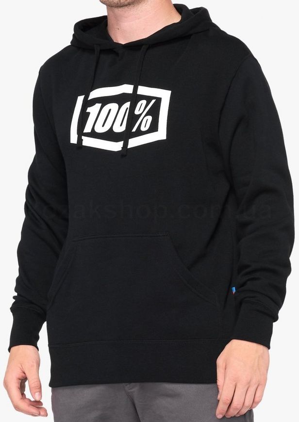 Толстовка Ride 100% ICON Hoodie [Black], M