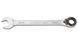 Ключ кованый комбинированный с храповиком 17 Unior Tools Ratchet combination wrench