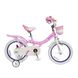 Дитячий велосипед RoyalBaby Jenny & Bunny 16", OFFICIAL UA, пурпурний