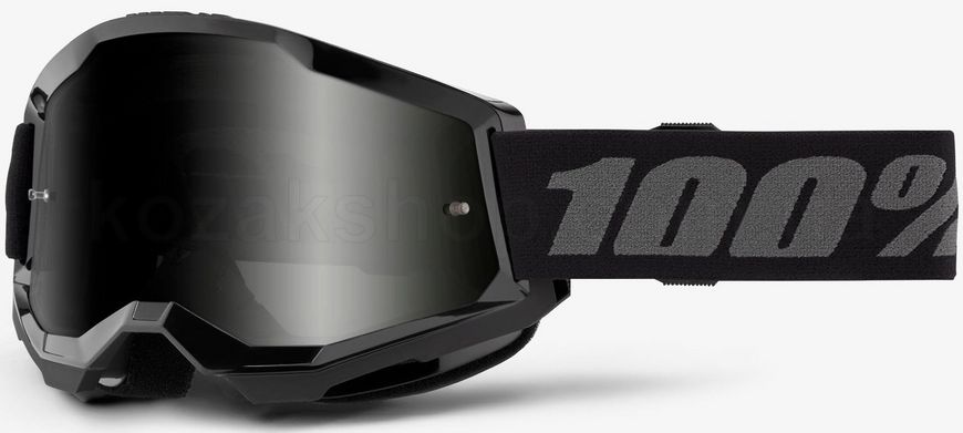 Маска Ride 100% STRATA 2 SAND Goggle Black - Smoke Lens, SAND