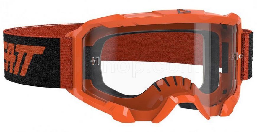 Маска LEATT Goggle Velocity 4.5 - Clear 83% [Neon Orange], Clear Lens