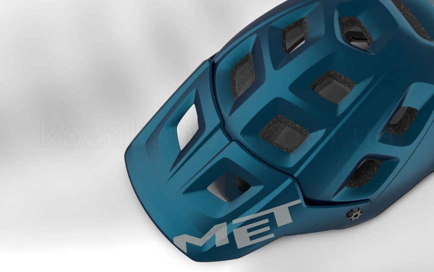 Шолом MET Terranova Mips Ce Teal Blue Black Metallic | Matt M (56-58 см)
