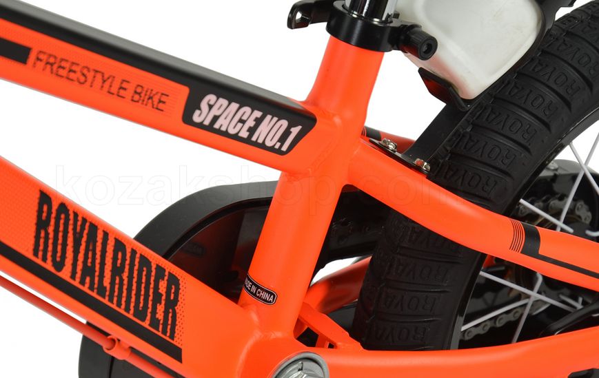 Дитячий велосипед RoyalBaby SPACE NO.1 Steel 18", OFFICIAL UA, помаранчевий