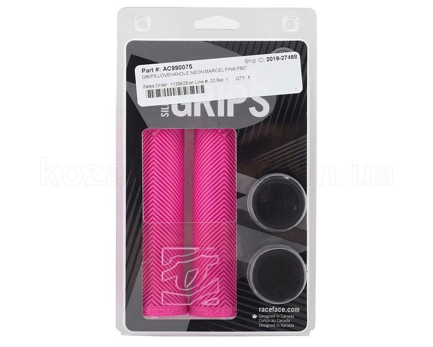 Грипсы RaceFace LOVE HANDLE Grip, PINK
