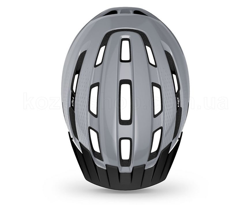 Шлем MET Downtown Gray | Glossy, S/M (52-58 см)