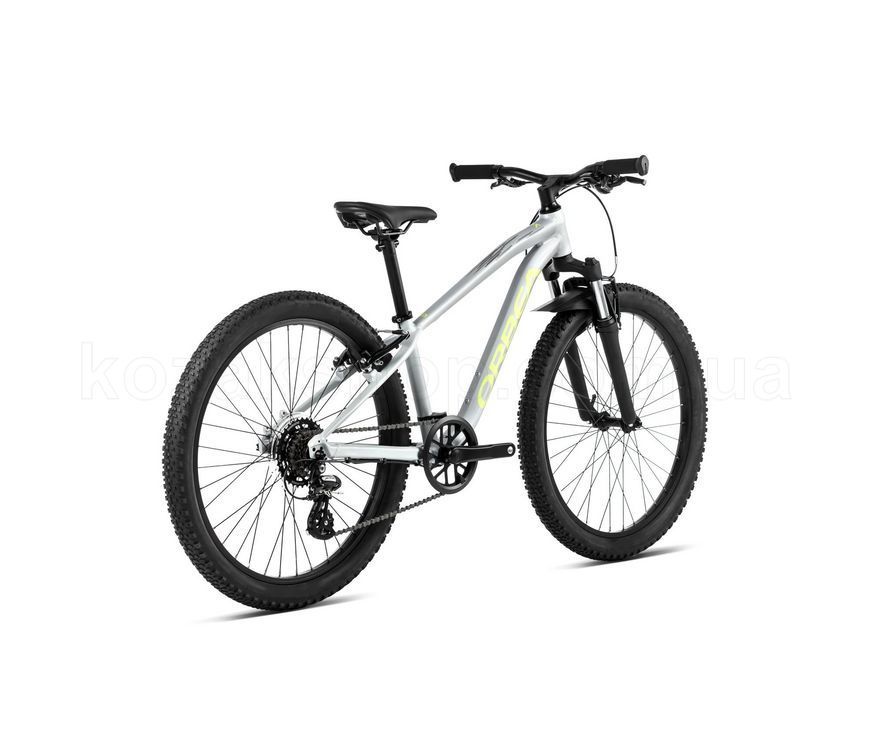 Дитячий велосипед ORBEA MX 24 XC [Halo Silver - Spicy Lime (Matt)]