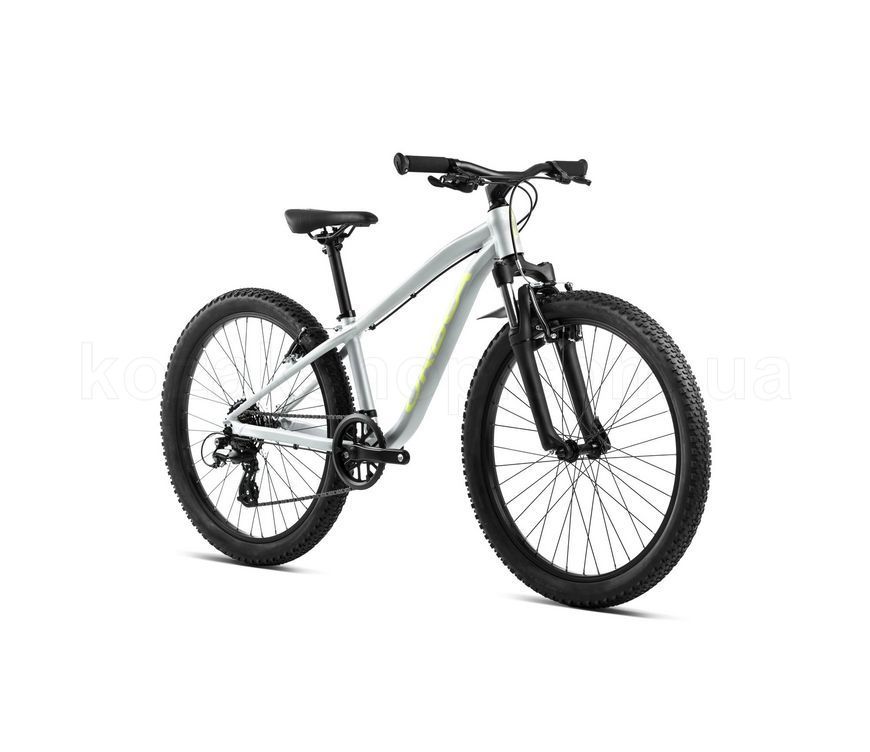 Дитячий велосипед ORBEA MX 24 XC [Halo Silver - Spicy Lime (Matt)]