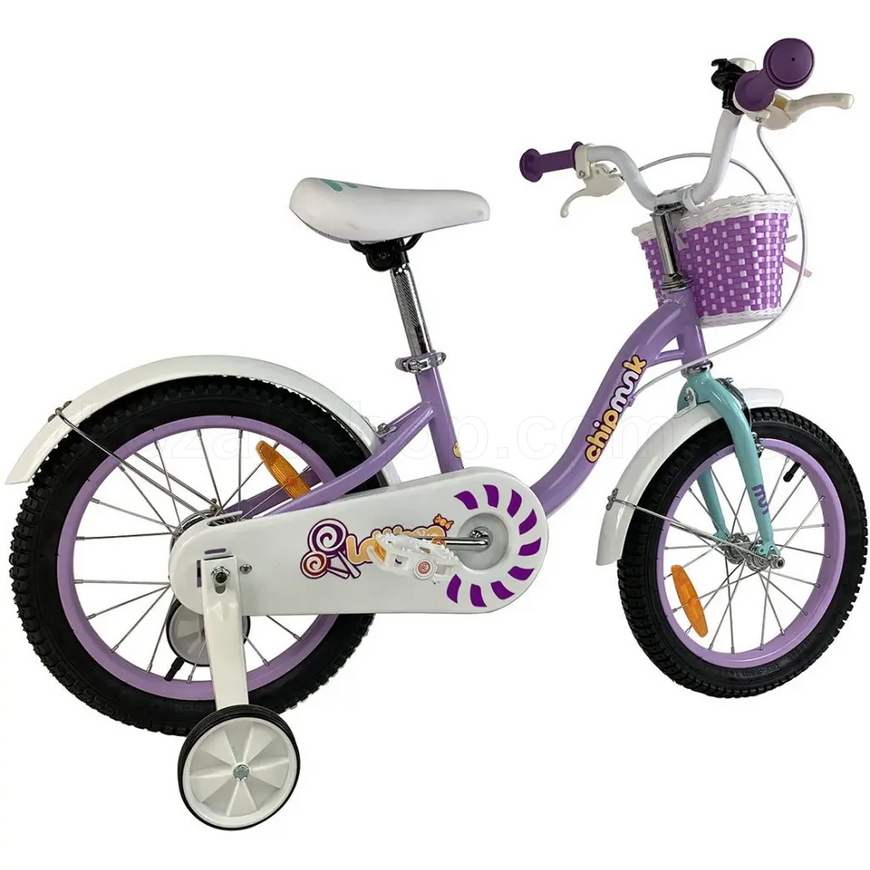 Детский велосипед RoyalBaby Chipmunk Darling 18", фиолетовый