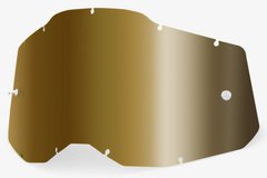 Лінза до маски 100% RC2/AC2/ST2 Replacement Lens Anti-Fog - True Gold, Mirro