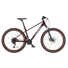 Велосипед KTM PENNY LANE 271 27.5" рама M/42, темно-красный (серый), 2022