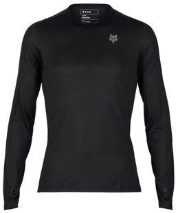 Вело джерси FOX FLEXAIR ASCENT LS JERSEY [Black], XL